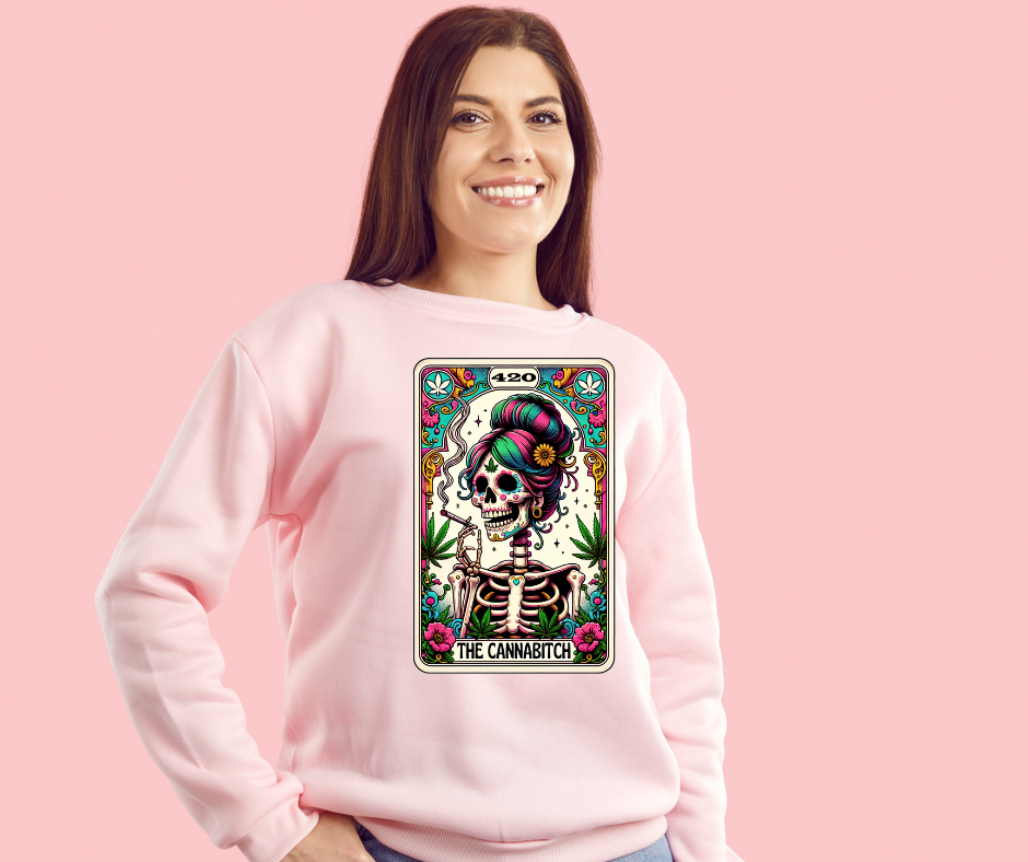 Tarot Card 420 Cannabitch