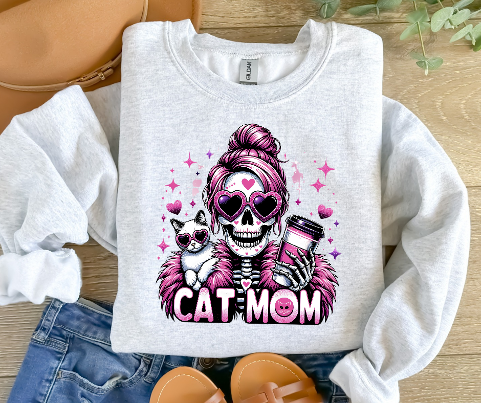 Cat Mom Skeleton