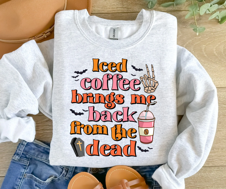 Iced Coffee Brings Me Back From The Dead