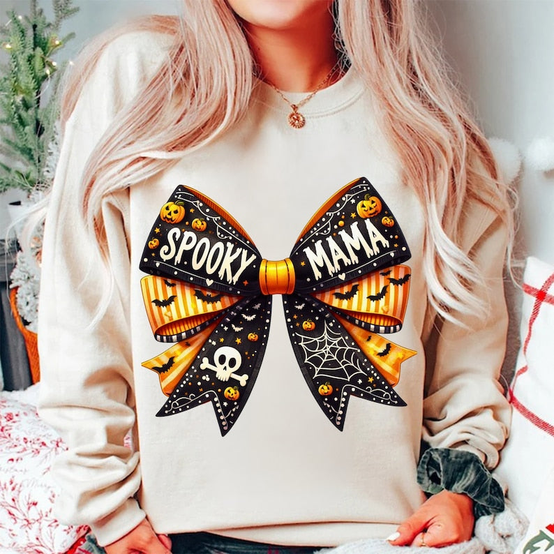 Spooky Mama Bow