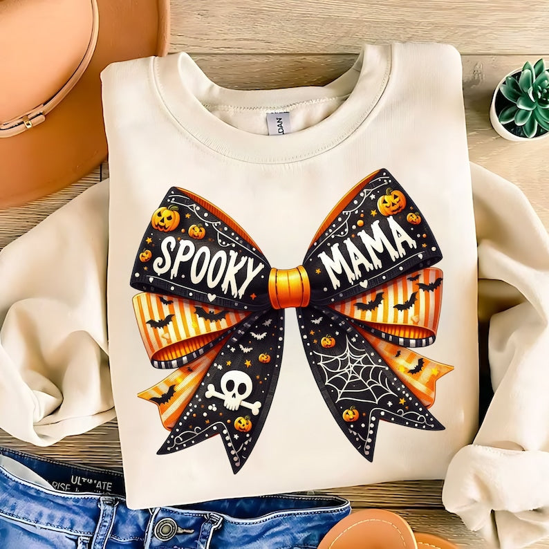 Spooky Mama Bow
